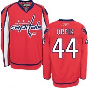 Men's Reebok Washington Capitals 44 Brooks Orpik Red Home Jersey - Authentic