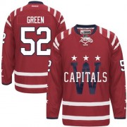 Men's Reebok Washington Capitals 52 Mike Green Red 2015 Winter Classic Jersey - Authentic