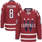 Youth Reebok Washington Capitals 8 Alex Ovechkin Red 2015 Winter Classic Jersey - Authentic