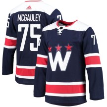 Men's Adidas Washington Capitals Tim McGauley Navy 2020/21 Alternate Primegreen Pro Jersey - Authentic