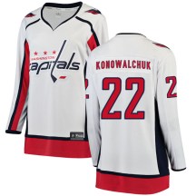 Women's Fanatics Branded Washington Capitals Steve Konowalchuk White Away Jersey - Breakaway