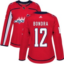 Women's Adidas Washington Capitals Peter Bondra Red Home Jersey - Authentic
