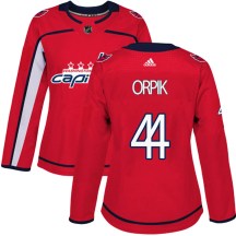 Women's Adidas Washington Capitals Brooks Orpik Red Home Jersey - Authentic