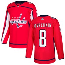 Youth Adidas Washington Capitals Alex Ovechkin Red Home Jersey - Authentic