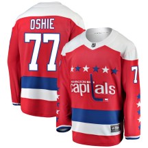Men's Fanatics Branded Washington Capitals T.J. Oshie Red Alternate Jersey - Breakaway