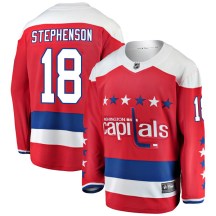 Men's Fanatics Branded Washington Capitals Chandler Stephenson Red Alternate Jersey - Breakaway