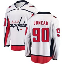 Men's Fanatics Branded Washington Capitals Joe Juneau White Away Jersey - Breakaway