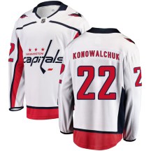 Men's Fanatics Branded Washington Capitals Steve Konowalchuk White Away Jersey - Breakaway
