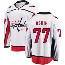 Men's Fanatics Branded Washington Capitals T.J. Oshie White Away Jersey - Breakaway