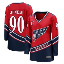 Women's Fanatics Branded Washington Capitals Joe Juneau Red 2020/21 Special Edition Jersey - Breakaway