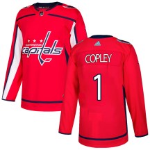 Men's Adidas Washington Capitals Pheonix Copley Red Home Jersey - Authentic