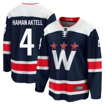 Men's Fanatics Branded Washington Capitals Hardy Haman Aktell Navy zied Breakaway 2020/21 Alternate Jersey - Premier