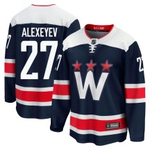 Men's Fanatics Branded Washington Capitals Alexander Alexeyev Navy zied Breakaway 2020/21 Alternate Jersey - Premier