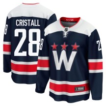 Men's Fanatics Branded Washington Capitals Andrew Cristall Navy zied Breakaway 2020/21 Alternate Jersey - Premier
