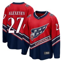 Men's Fanatics Branded Washington Capitals Alexander Alexeyev Red 2020/21 Special Edition Jersey - Breakaway