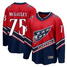 Men's Fanatics Branded Washington Capitals Tim McGauley Red 2020/21 Special Edition Jersey - Breakaway