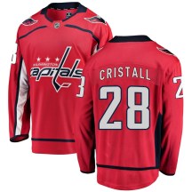 Men's Fanatics Branded Washington Capitals Andrew Cristall Red Home Jersey - Breakaway