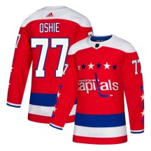 Youth Adidas Washington Capitals T.J. Oshie Red Alternate Jersey - Authentic