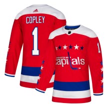 Men's Adidas Washington Capitals Pheonix Copley Red Alternate Jersey - Authentic