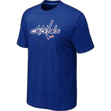 Men's Washington Capitals Blue Big & Tall Logo T-Shirt - -