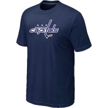 Men's Washington Capitals Navy Big & Tall Logo T-Shirt - -