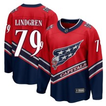 Youth Fanatics Branded Washington Capitals Charlie Lindgren Red 2020/21 Special Edition Jersey - Breakaway