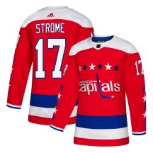 Youth Adidas Washington Capitals Dylan Strome Red Alternate Jersey - Authentic