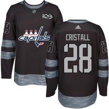Youth Washington Capitals Andrew Cristall Black 1917-2017 100th Anniversary Jersey - Authentic